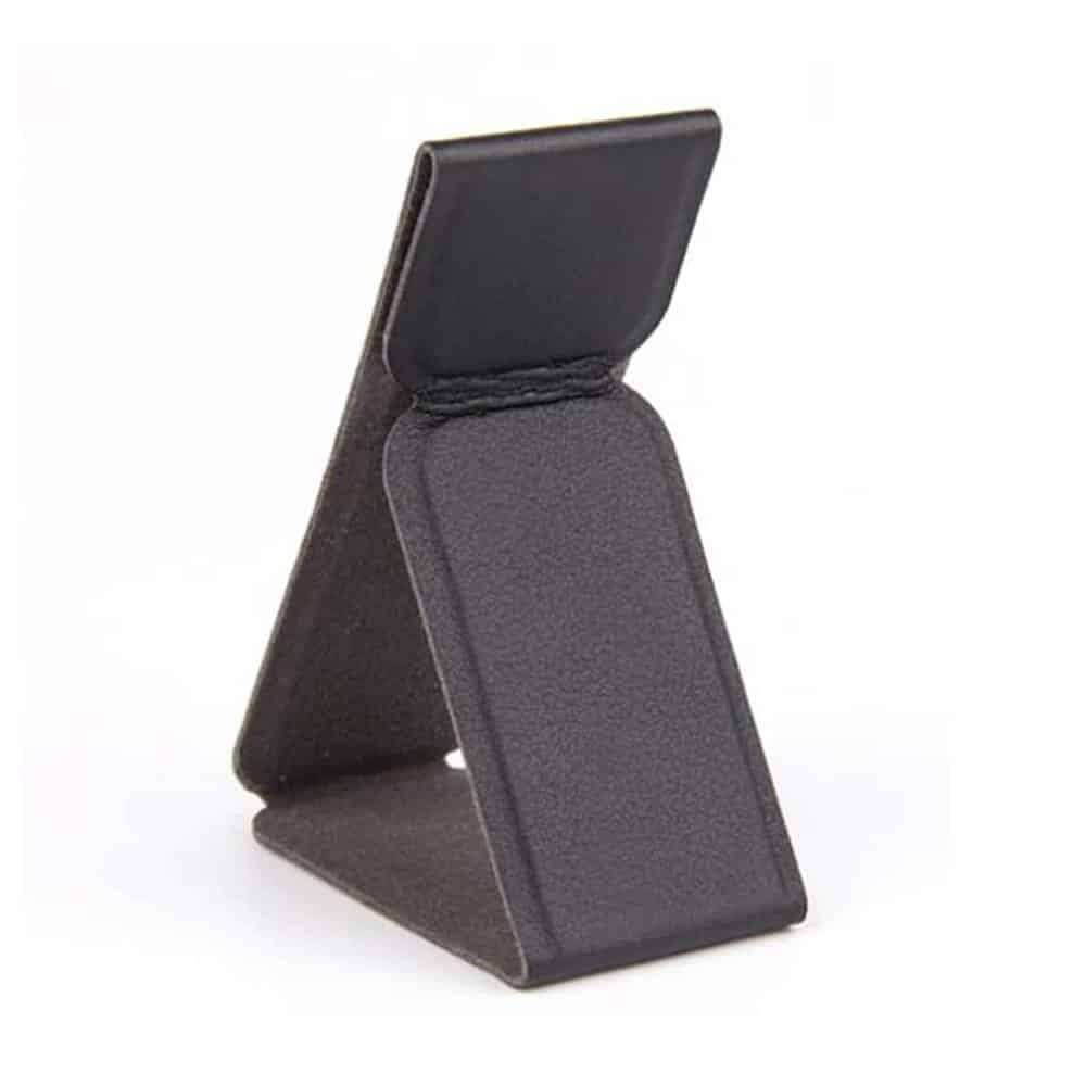 Killer Deals Magnetic Stick-On Foldable Vegan Leather Universal Phone/Tablet Stand