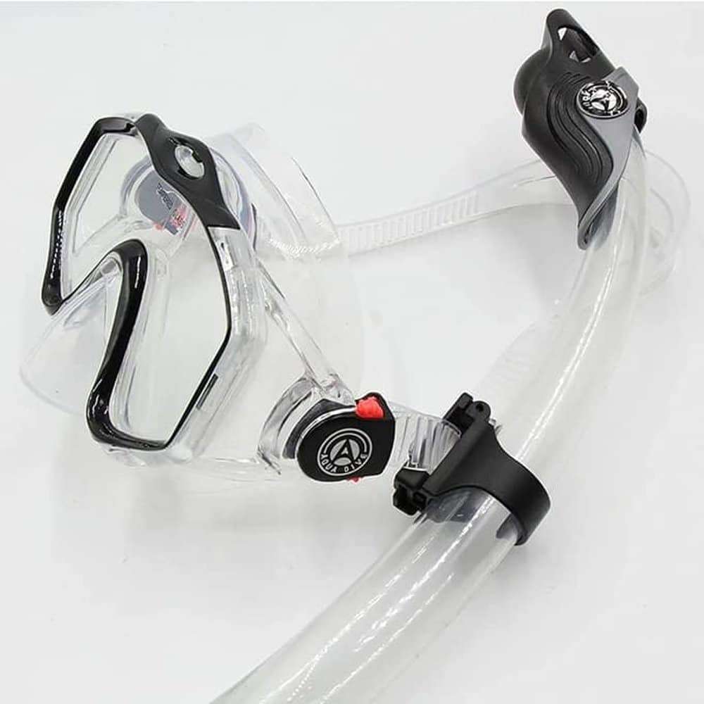 Quick Release Universal Scuba Diving Snorkel Mask Clips x2