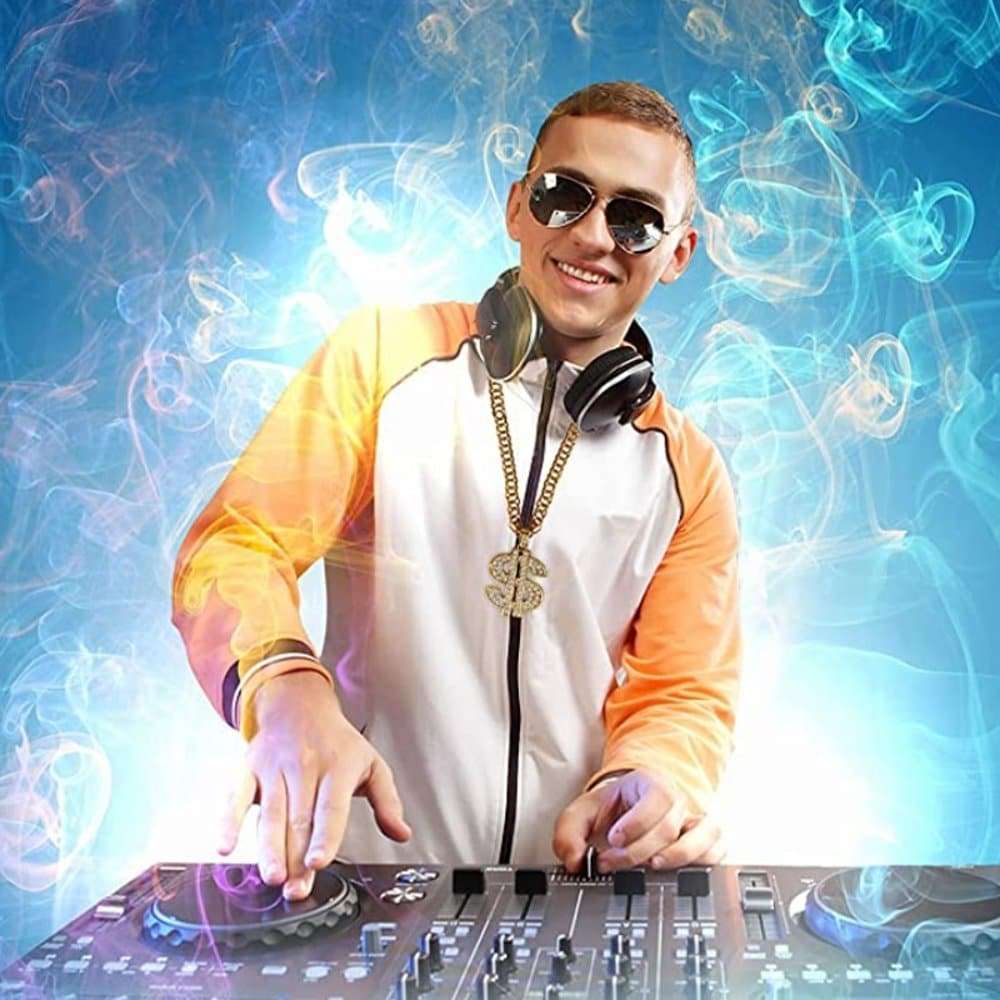 Killer Deals 18K Gold Plated Retro Hip-Hop Dollar Chain Necklace Pendant