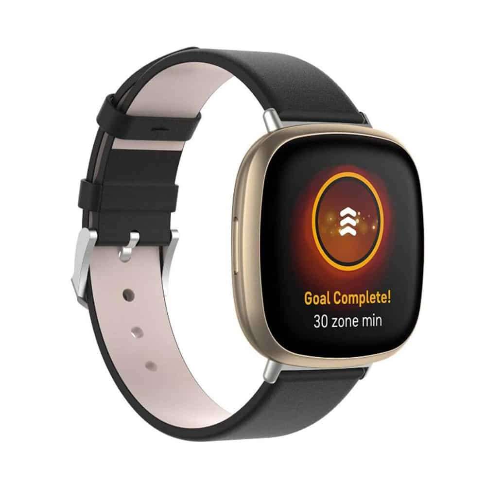 Killer Deals Leather Band for Fitbit Versa3/Sense - Navy