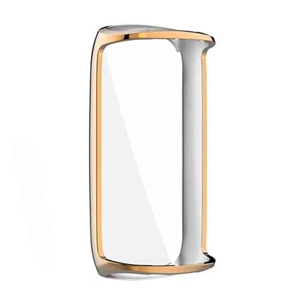 Killer Deals Fitbit Luxe Replacement TPU Silicone Protective Case - Rose Gold