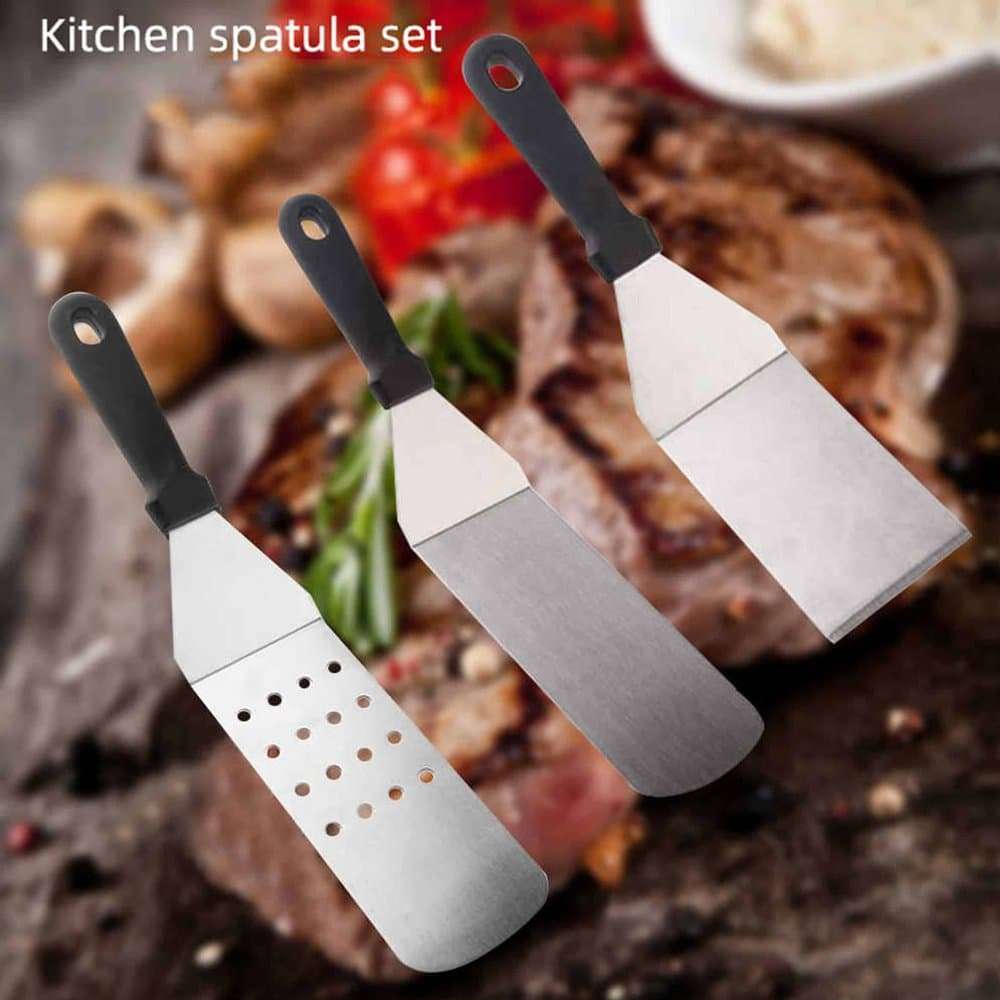 BEICHEN 14 Set Braai/ Camping Flat Grill Tool Accessories Set