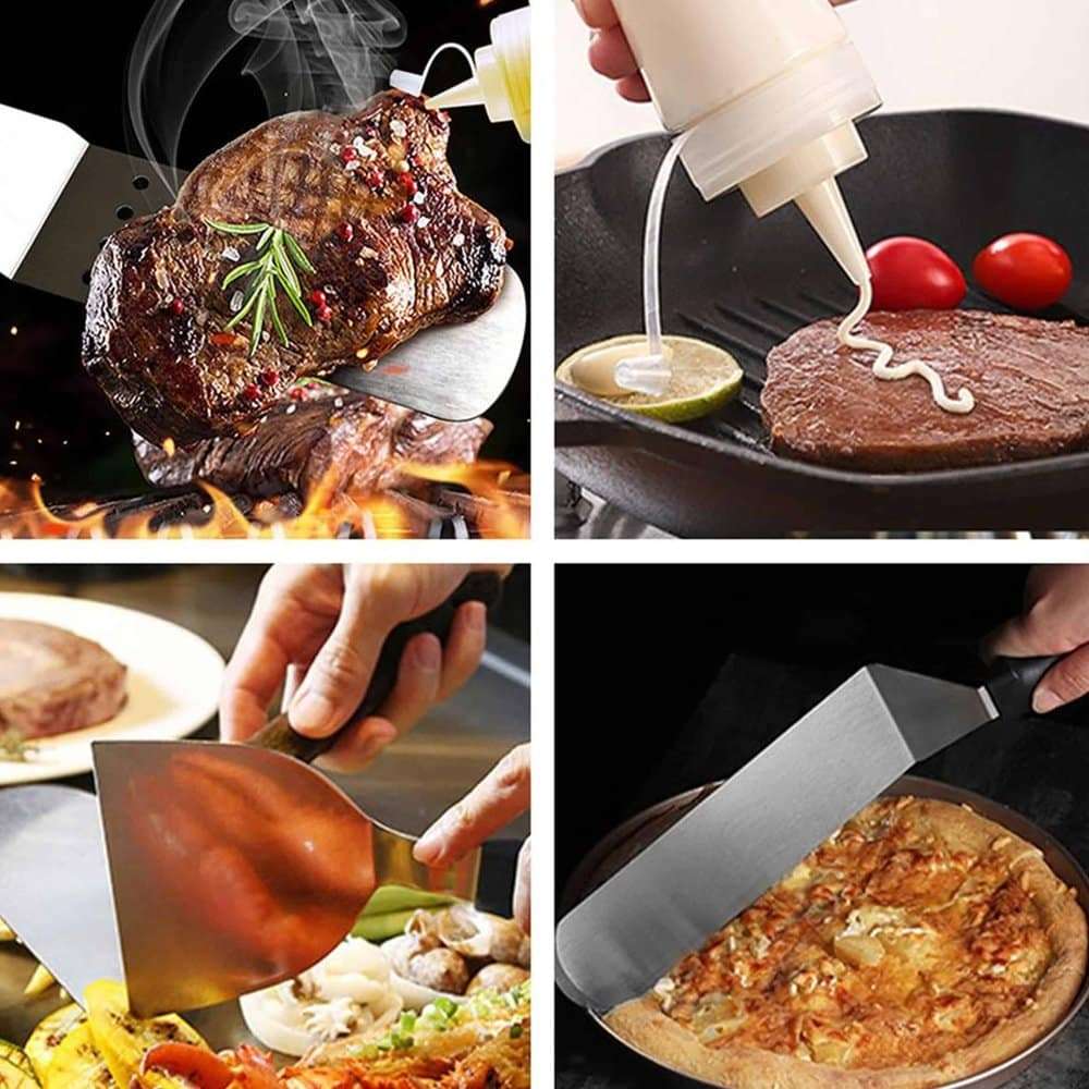 BEICHEN 14 Set Braai/ Camping Flat Grill Tool Accessories Set