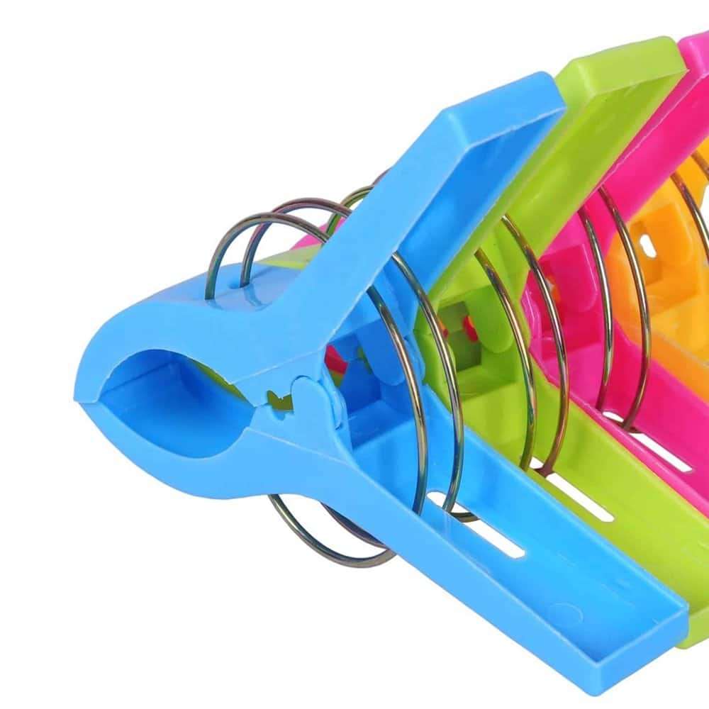 Laundry Washing Hang Dry Clothing Jumbo Plastic Pegs x32 Set Combo