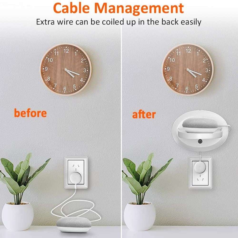 Home Office Wall Mount Shelf Holder for Phone/ Speaker/ Router