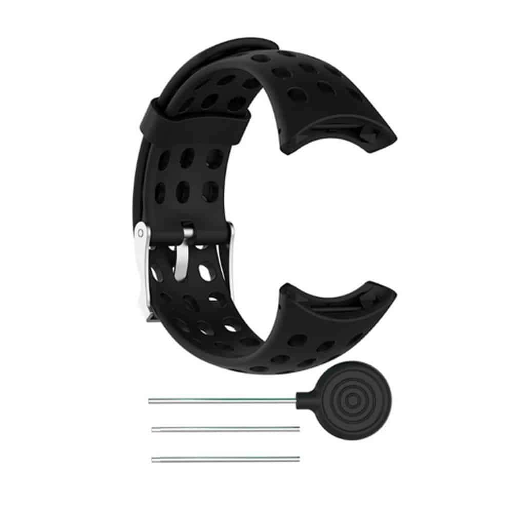 Killer Deals Suunto M1/M2/M4/M5 Replacement Silicone Strap- Black