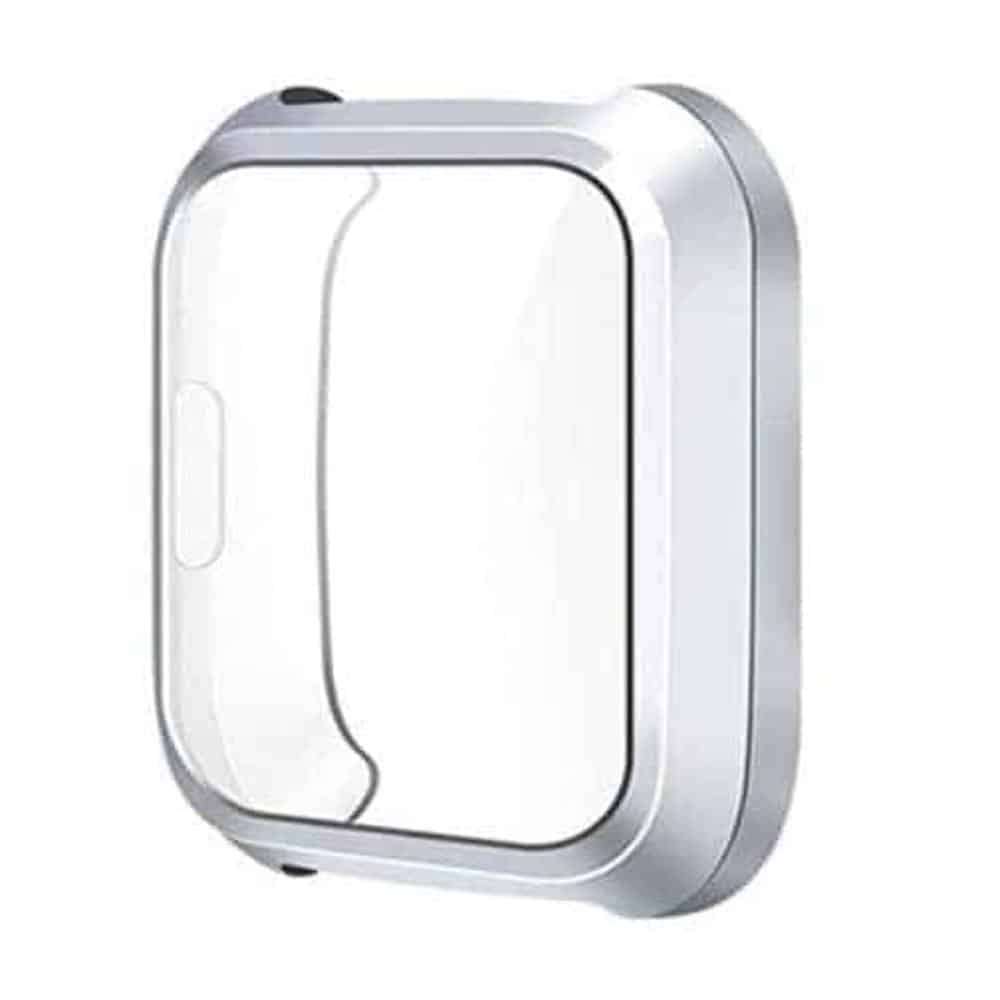Fitbit Versa Lite TPU silicone protective case - Silver