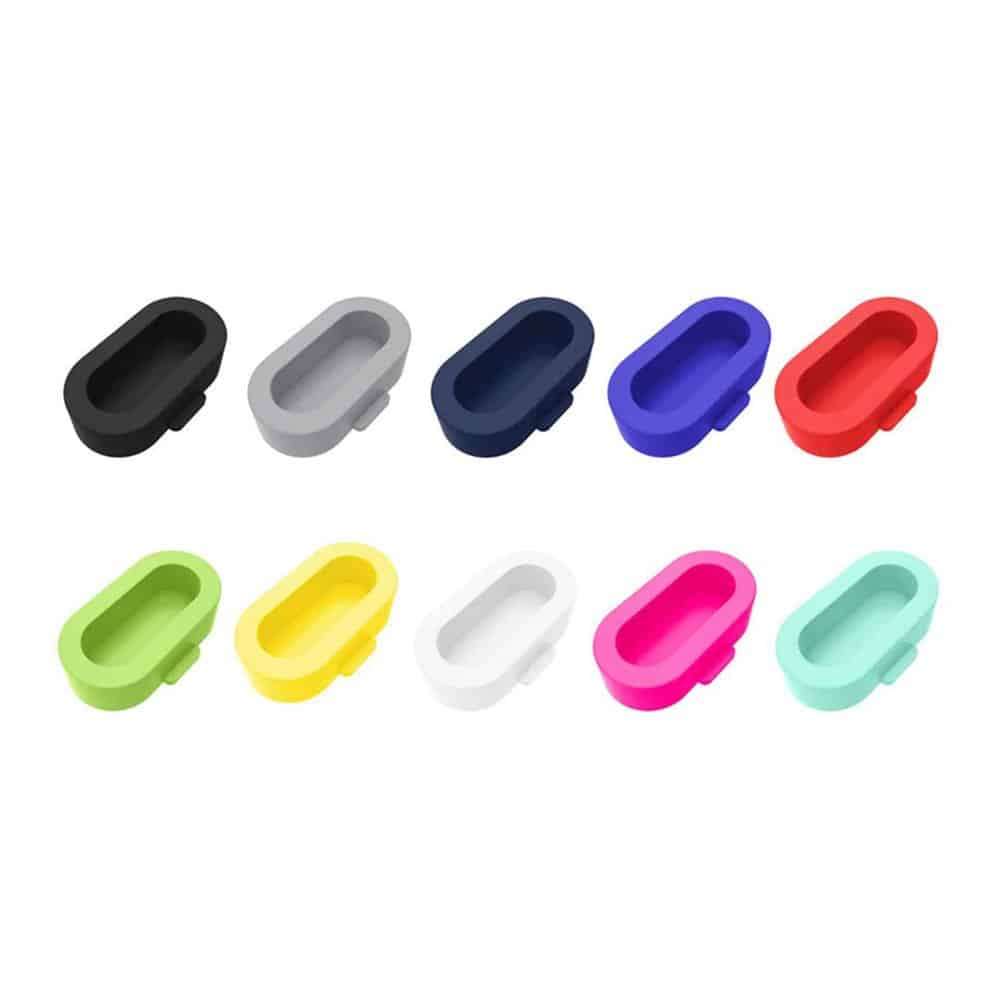 Garmin Fenix 5/X/S charger port anti-dust silicone plugs - Colours /x10