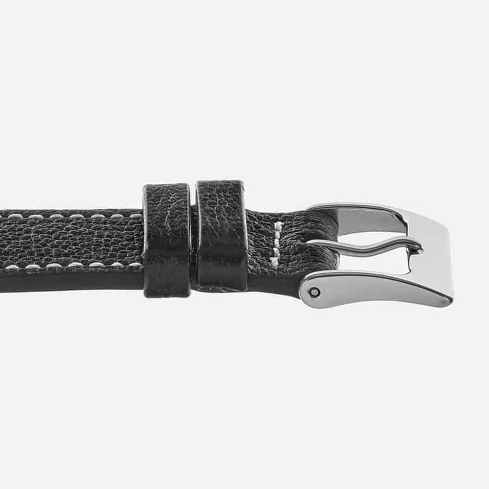 Polar Vantage M replacement genuine leather strap - Dark Brown