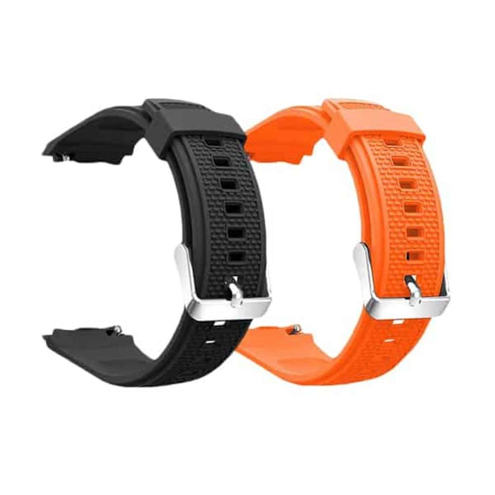 Silicone Watch band for Huawei Watch 2 Black