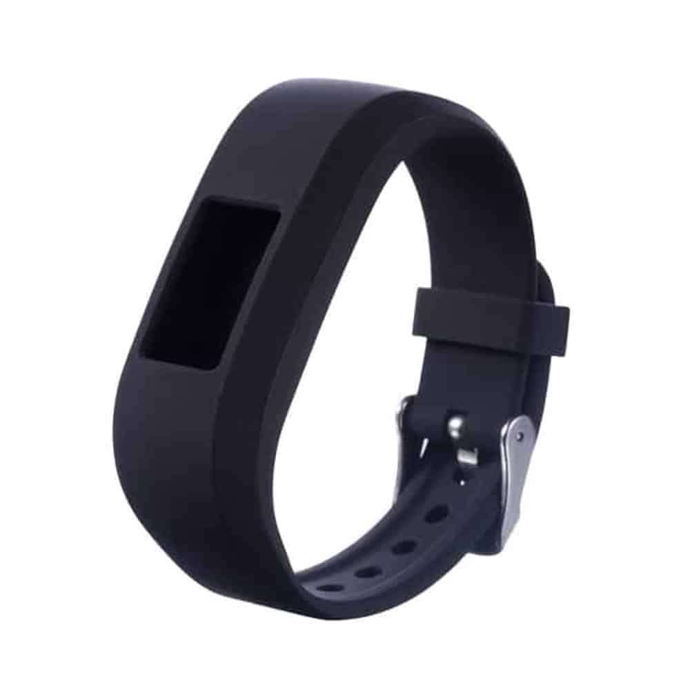Silicone Strap for Garmin Vivofit 4 (S/M) - Black