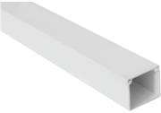 Solarix PVC Trunking 3 Metre 40mm X 40mm White