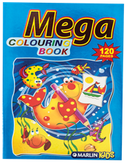 Marlin Kids Mega Colouring Books 120 page