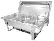 Casey Good Mama Rectangular Triple Pan Chaffing Dish 10