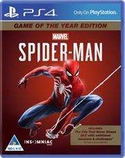 PlayStation 4 Game Spider-Man Game