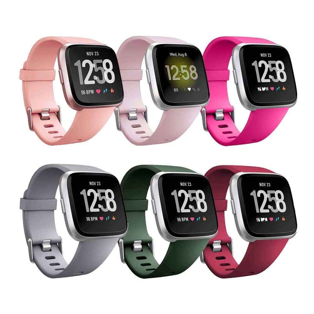 Fitbit Versa silicone strap - Studio Blue Green (M/L)