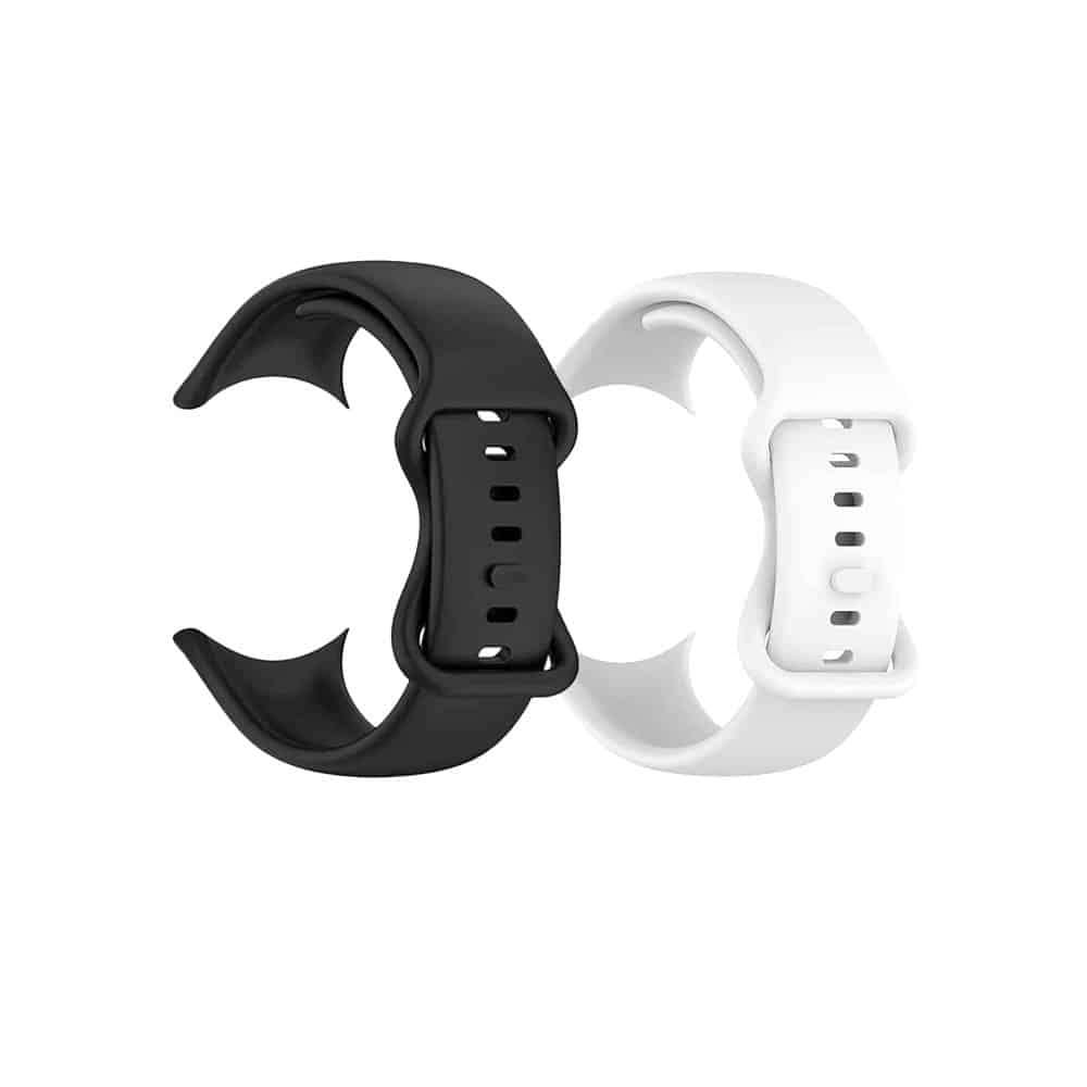 Silicone Strap for Google Pixel Watch 1- Black- M/L