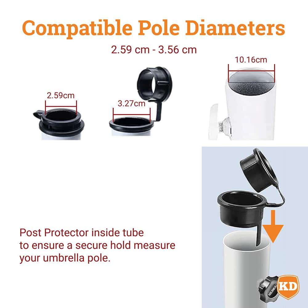 Killer Deals Adjustable Portable Beach Umbrella Stand Foldable Base Holder