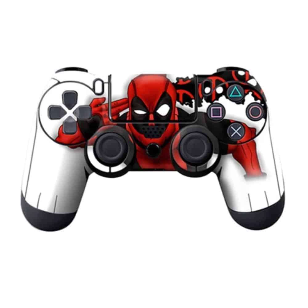 Protective Vinyl Skin Sticker for PS4 Controller - Dead Pool