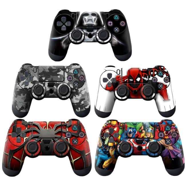 PS4 controller vinyl skin protective cover - Camo