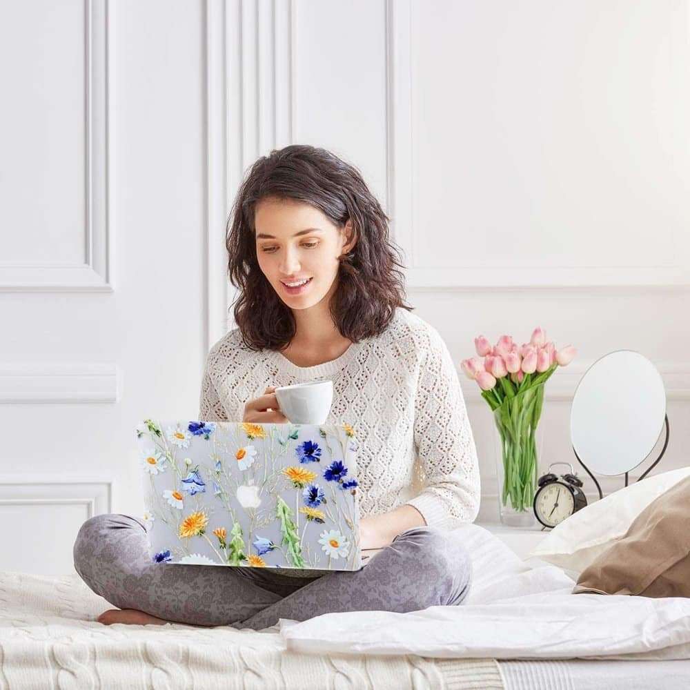 Floral Hard Shell Case/Protective Cover for MacBook Air 13"