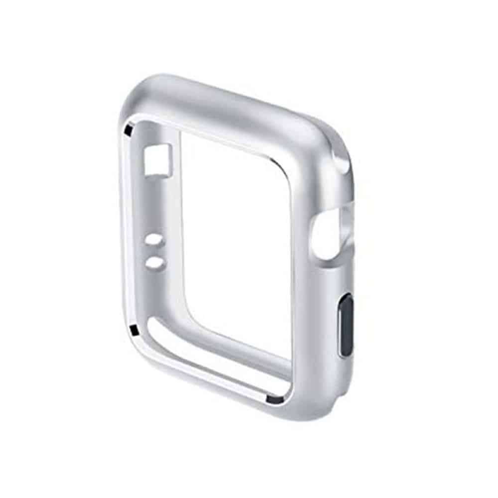 Magnetic Aluminum Protective Case for 38MM Apple Watch - Silver