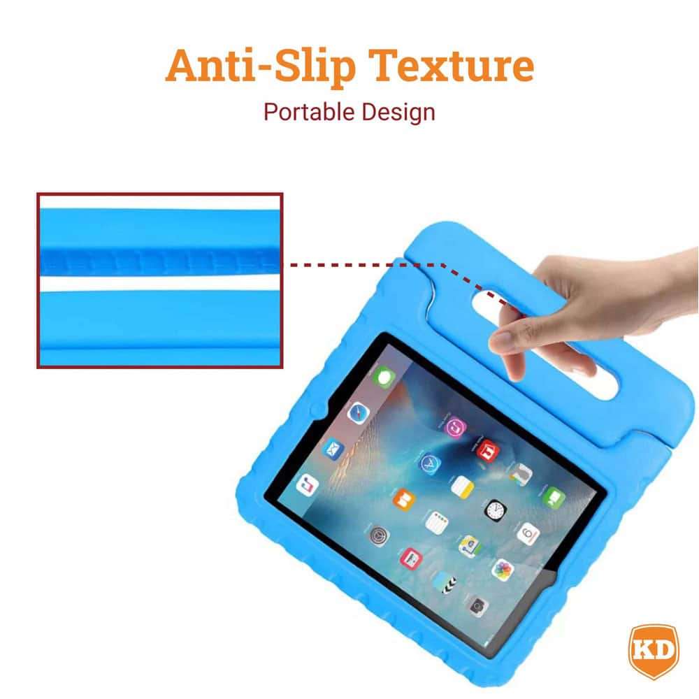 Shockproof Anti-Microbial Case for iPad Pro 11" M4 2024- Blue