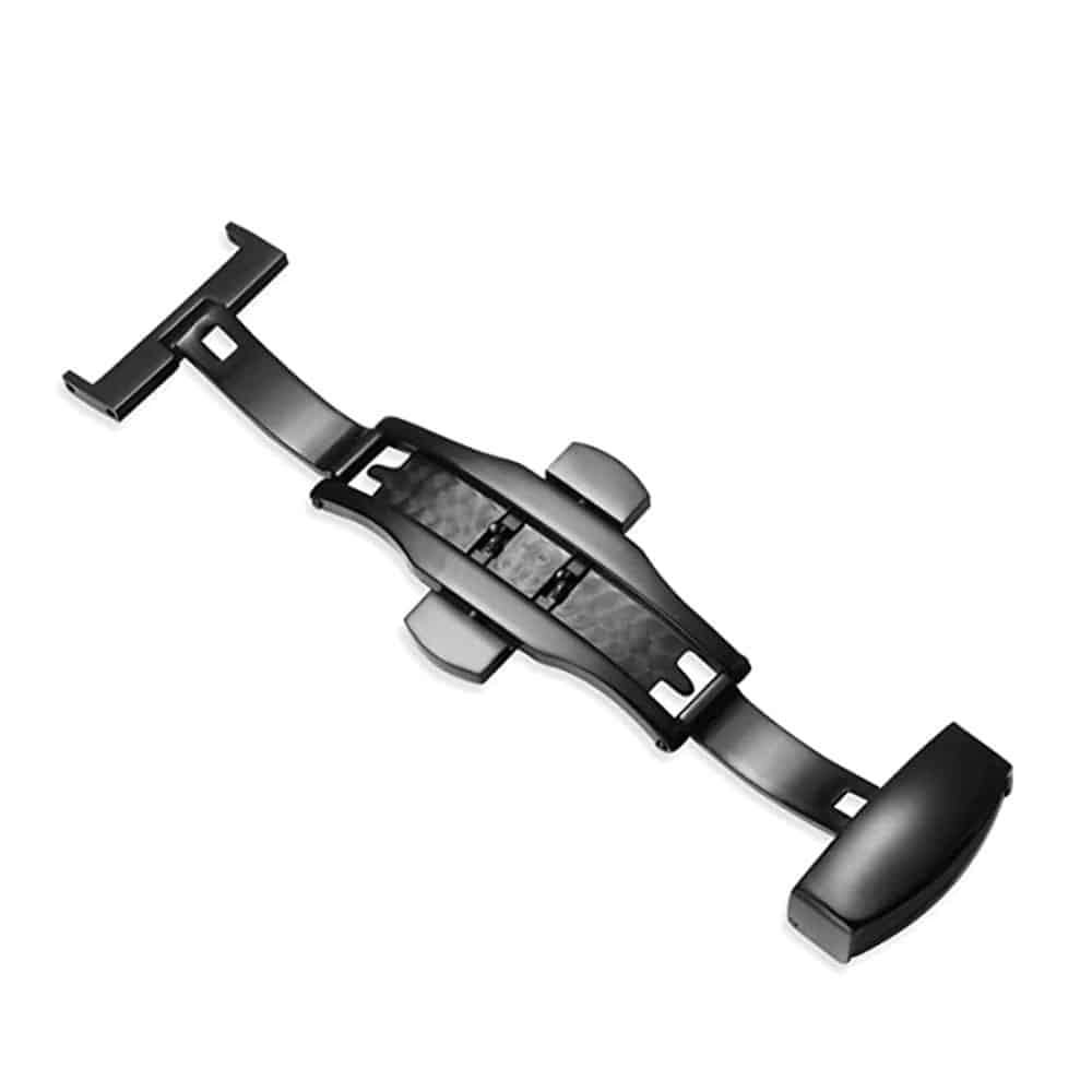 Killer Deals 18mm stainless-steel deployment clasp for watch strap - Silver