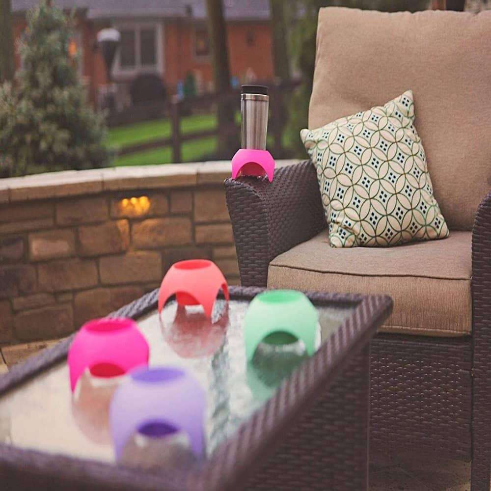 Beach Vacation Sand-Free Accessory & Cup Holders x5 Set