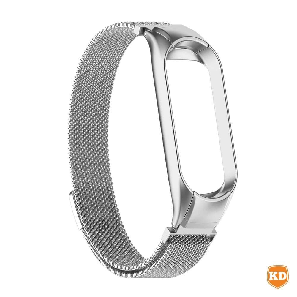 Killer Deals Milanese Strap for xiaomi Band 3/4 - Silver