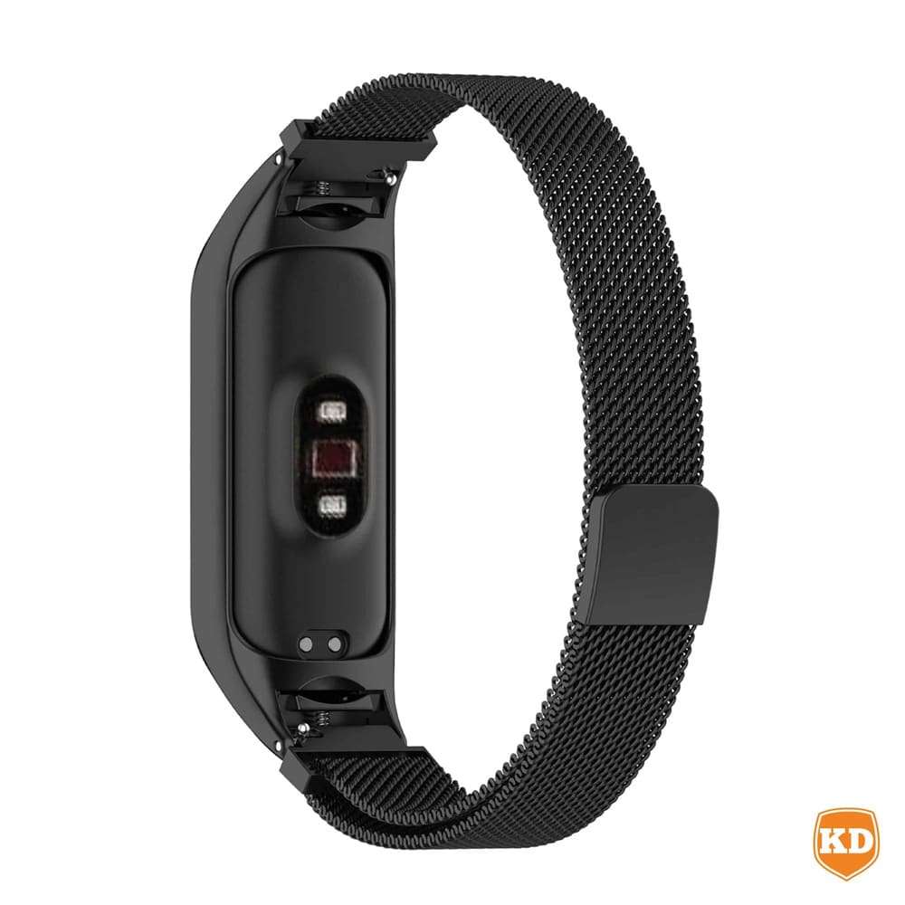 Milanese Strap for xiaomi band 3/4 - Black
