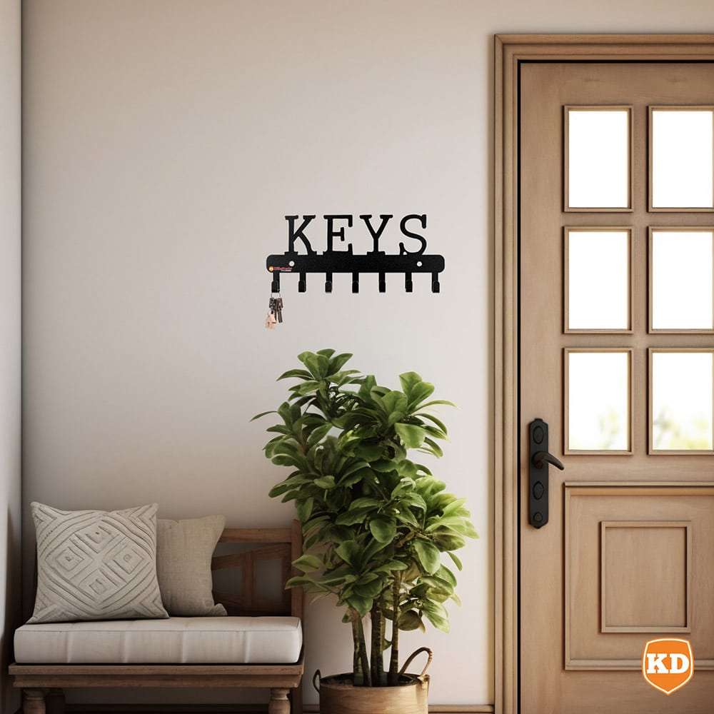 Killer Deals Wall Mounted Bag Hat Key Holder Organizer Hook Hanger Rack