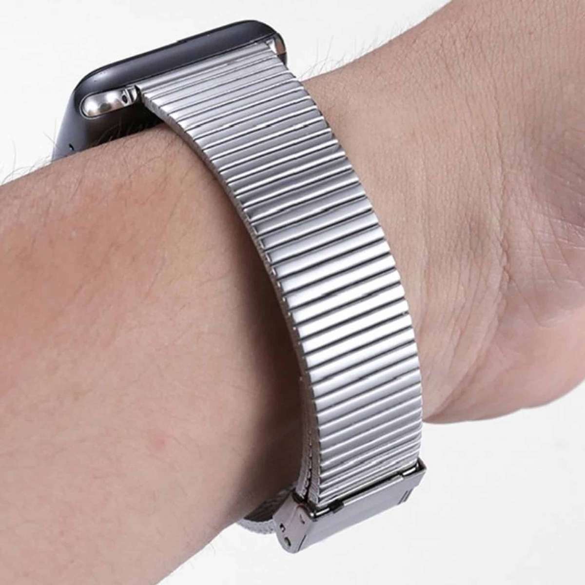 Stainless steel strap for 38/40/41mm Apple Watch - Silver+ Link removal tool