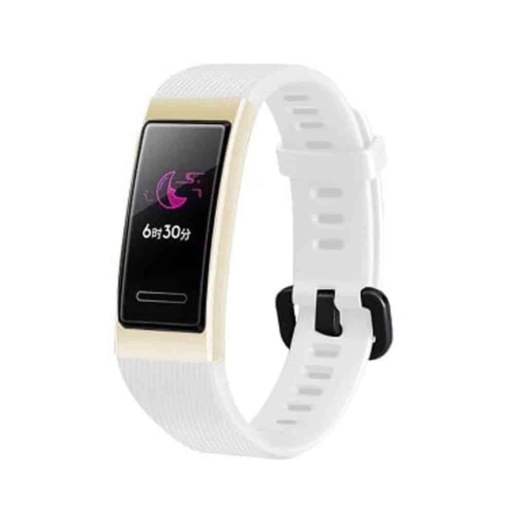 Huawei Band 3/Band 4 Pro silicone strap - White