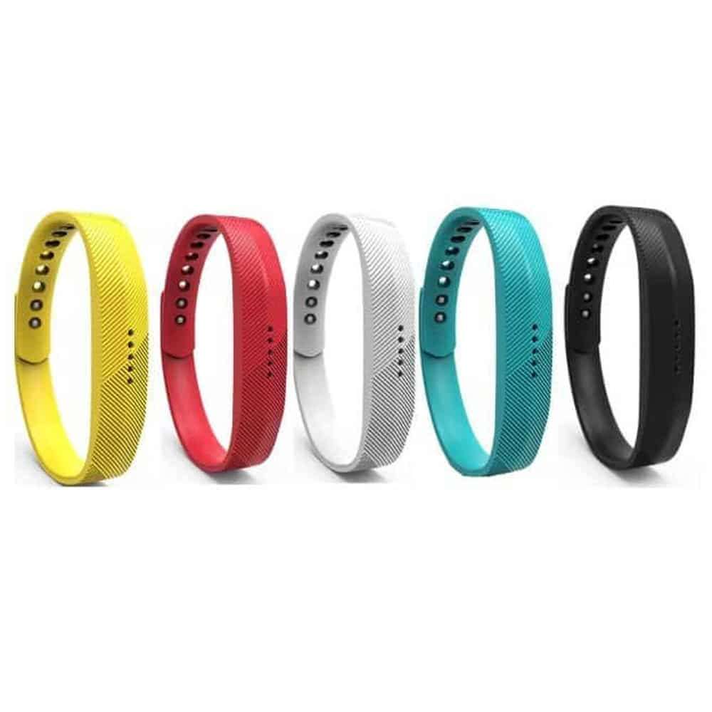 Killer Deals Fitbit Flex 2 replacement silicone strap - Yellow (M-L)