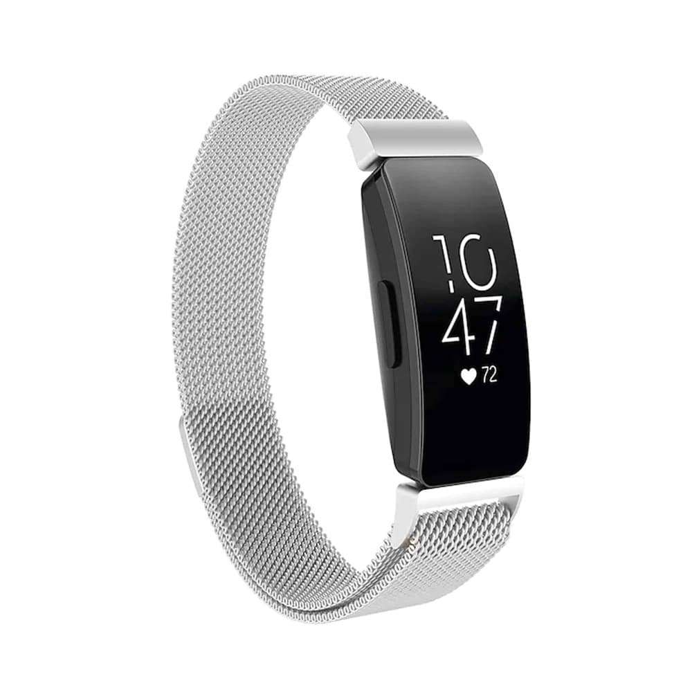 Fitbit Inspire 2 Milanese stainless-steel strap - Silver (S-M)