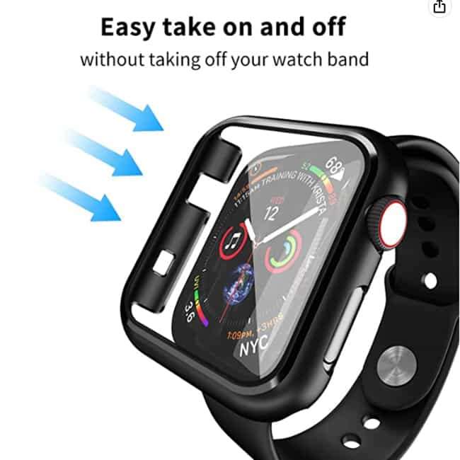 3-Piece Protective Screen Case Set for 42mm Apple Watch