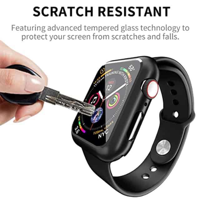 3-Piece Protective Screen Case Set for 42mm Apple Watch