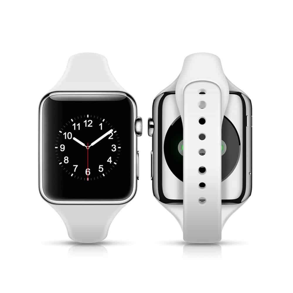Killer Deals 38/40/41mm Apple Watch Slim Style Silicone Strap - White