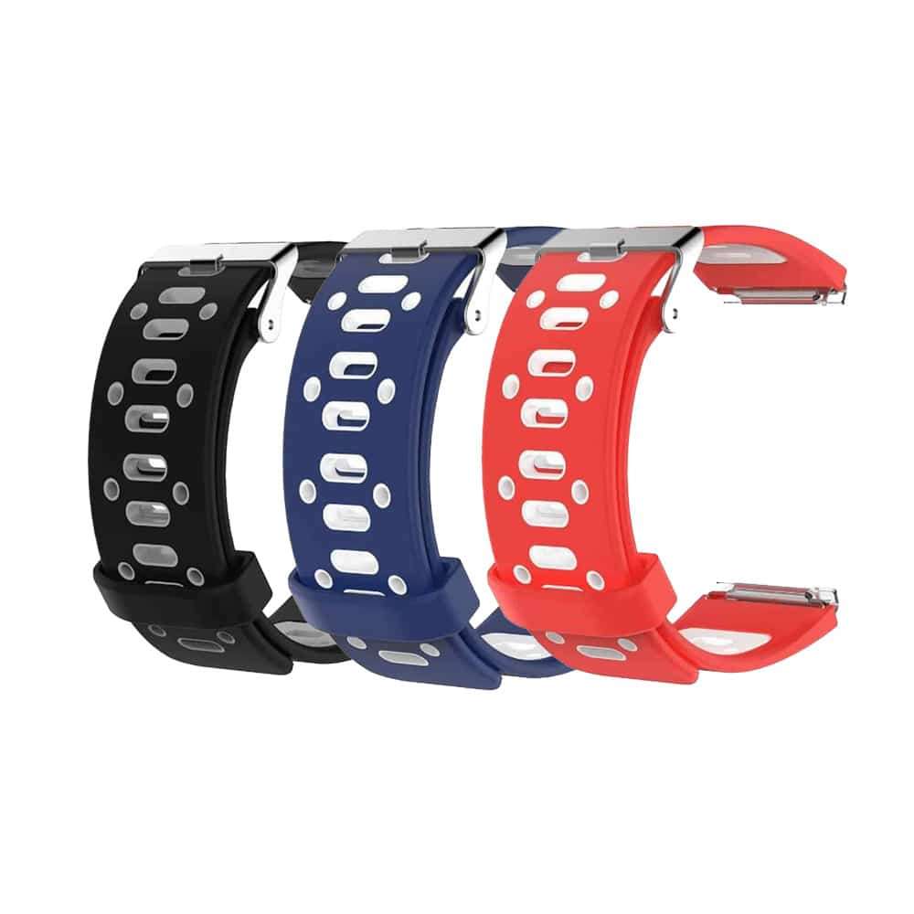 Silicone Band for Fitbit Blaze - Navy+White