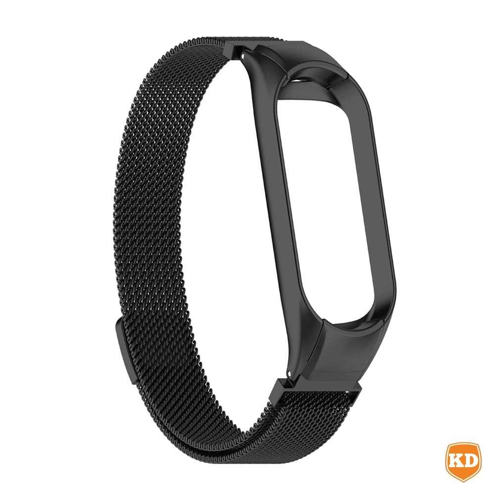 Milanese Strap for xiaomi band 3/4 - Black