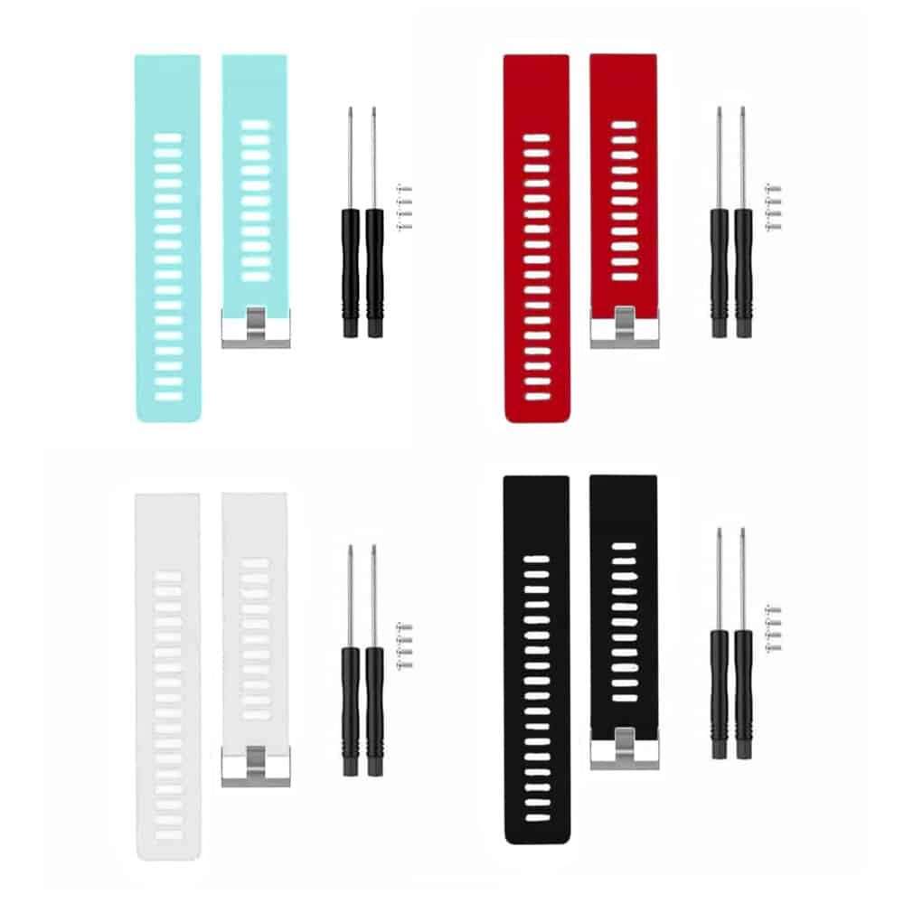 Killer Deals Silicone Strap for Garmin Vivoactive HR - Black