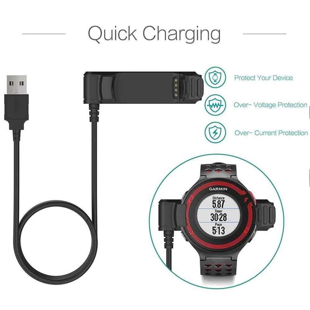 Killer Deals USB High-Speed Fast Charging Cable For Garmin Forerunner 200