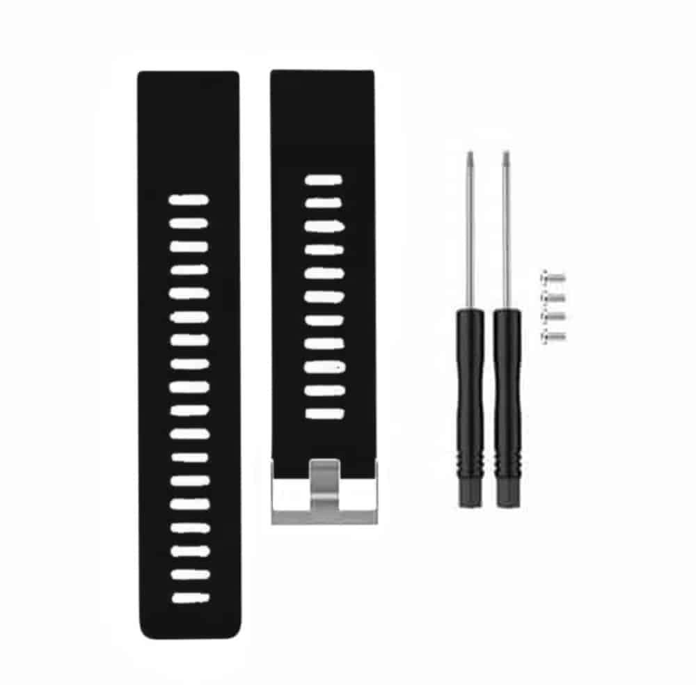 Killer Deals Silicone Strap for Garmin Vivoactive HR - Black