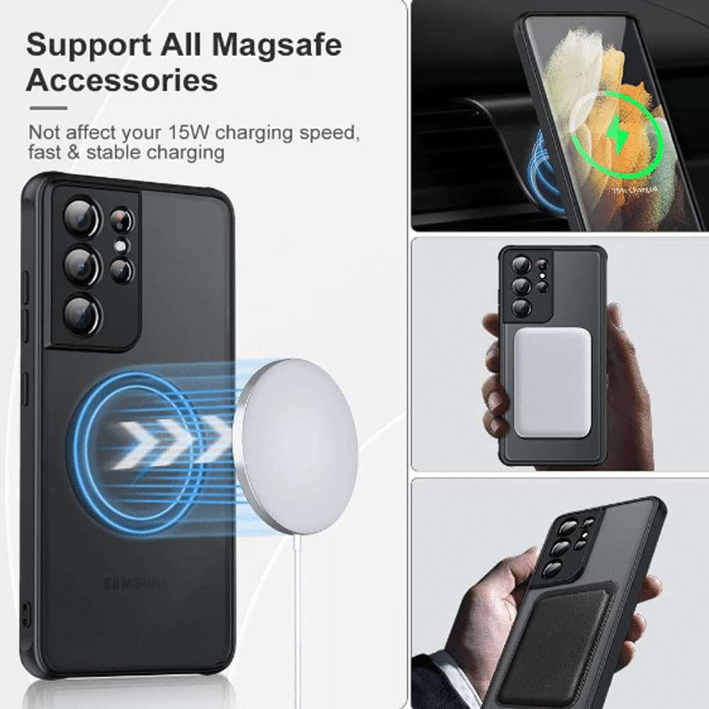 Killer Deals MagSafe Protective Back Cover Case for Samsung Galaxy S21 Ultra
