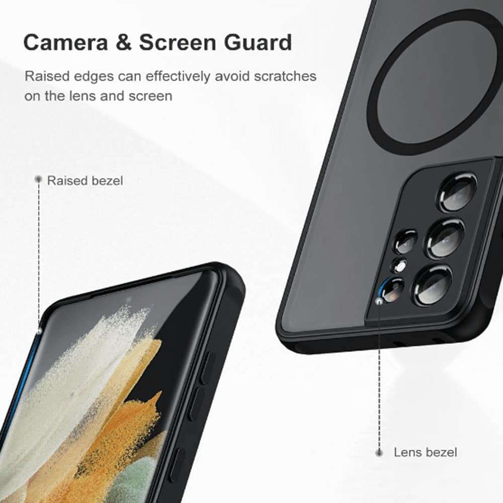 Killer Deals MagSafe Protective Back Cover Case for Samsung Galaxy S21 Ultra