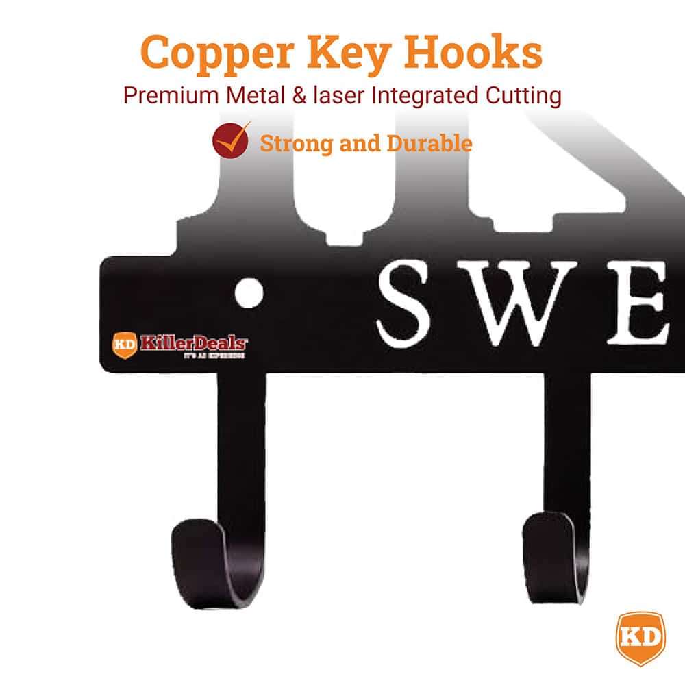 Killer Deals Wall Mounted Home Experience Key Holder Organizer Hook Hanger Rack