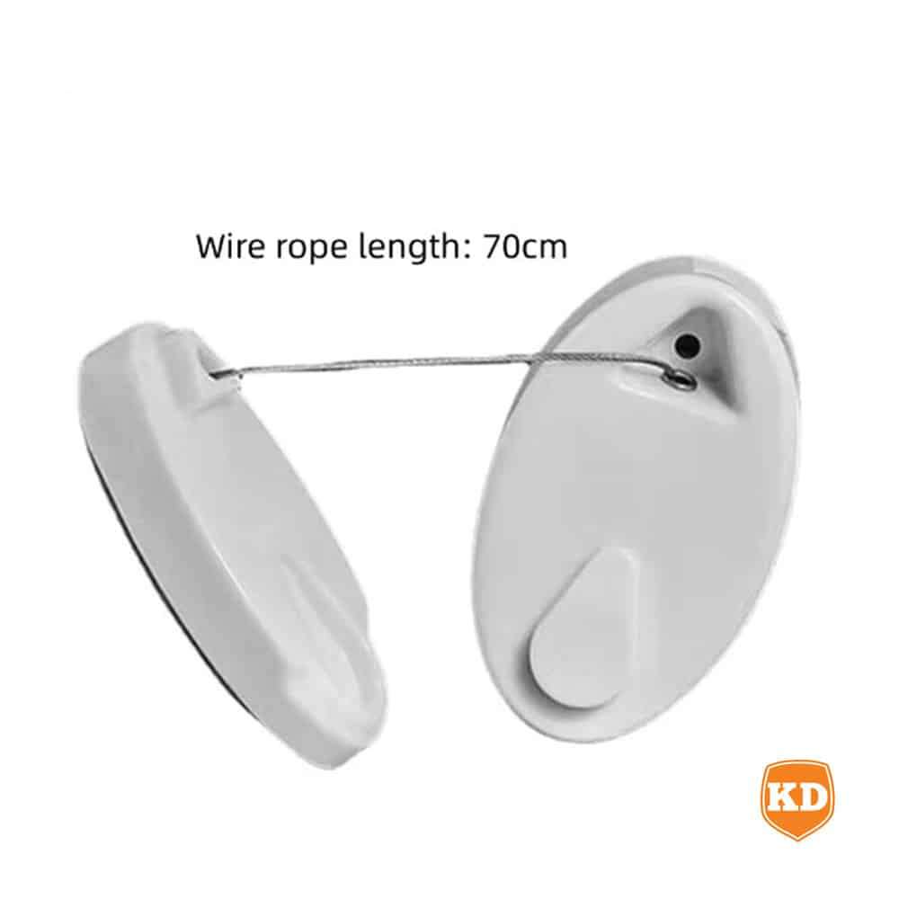 Killer Deals Anti-Theft Retractable Pull Security Box for Tablet Phone - Black