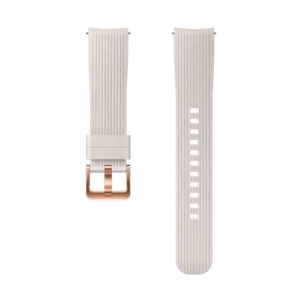 Silicone Strap for SAMSUNG Galaxy 42mm SM-R810 S/M White