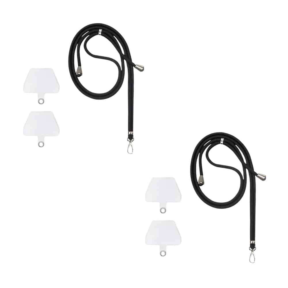 Killer Deals Universal Cell Phone Adjustable Lanyard/Crossbody Safety Tether Strap x2 Combo